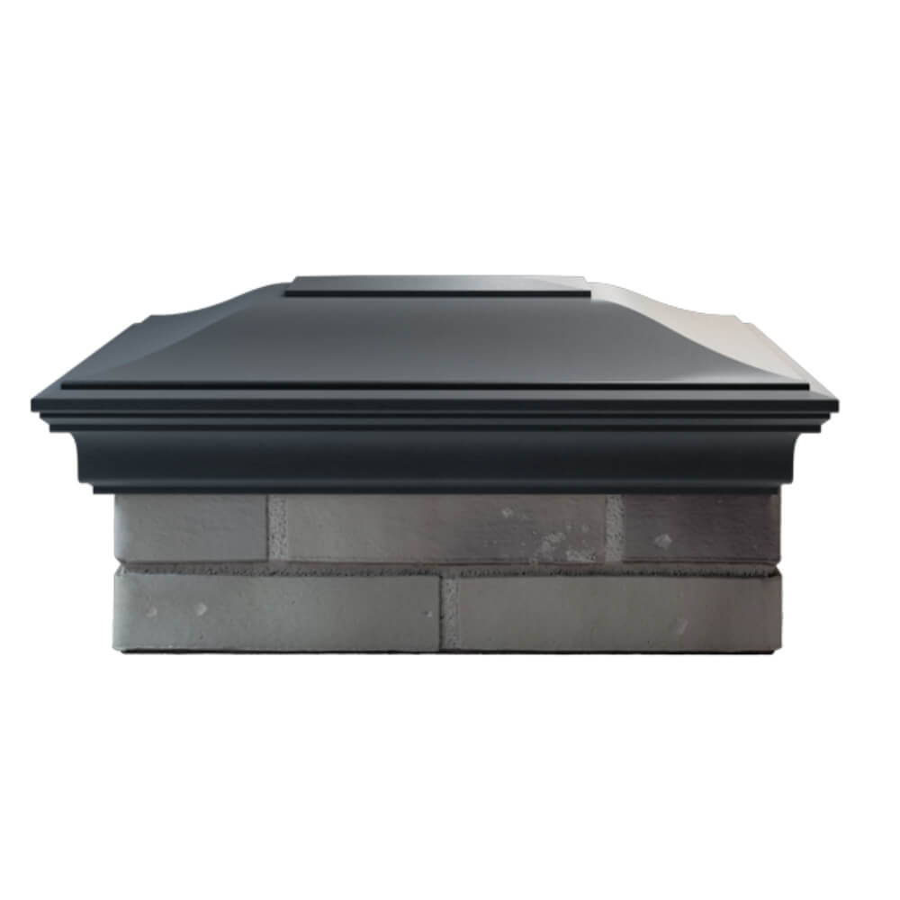 Колпак Zking Монблан Серый на столб 2х1.5 кирпича (515х385мм) в Волхове фото