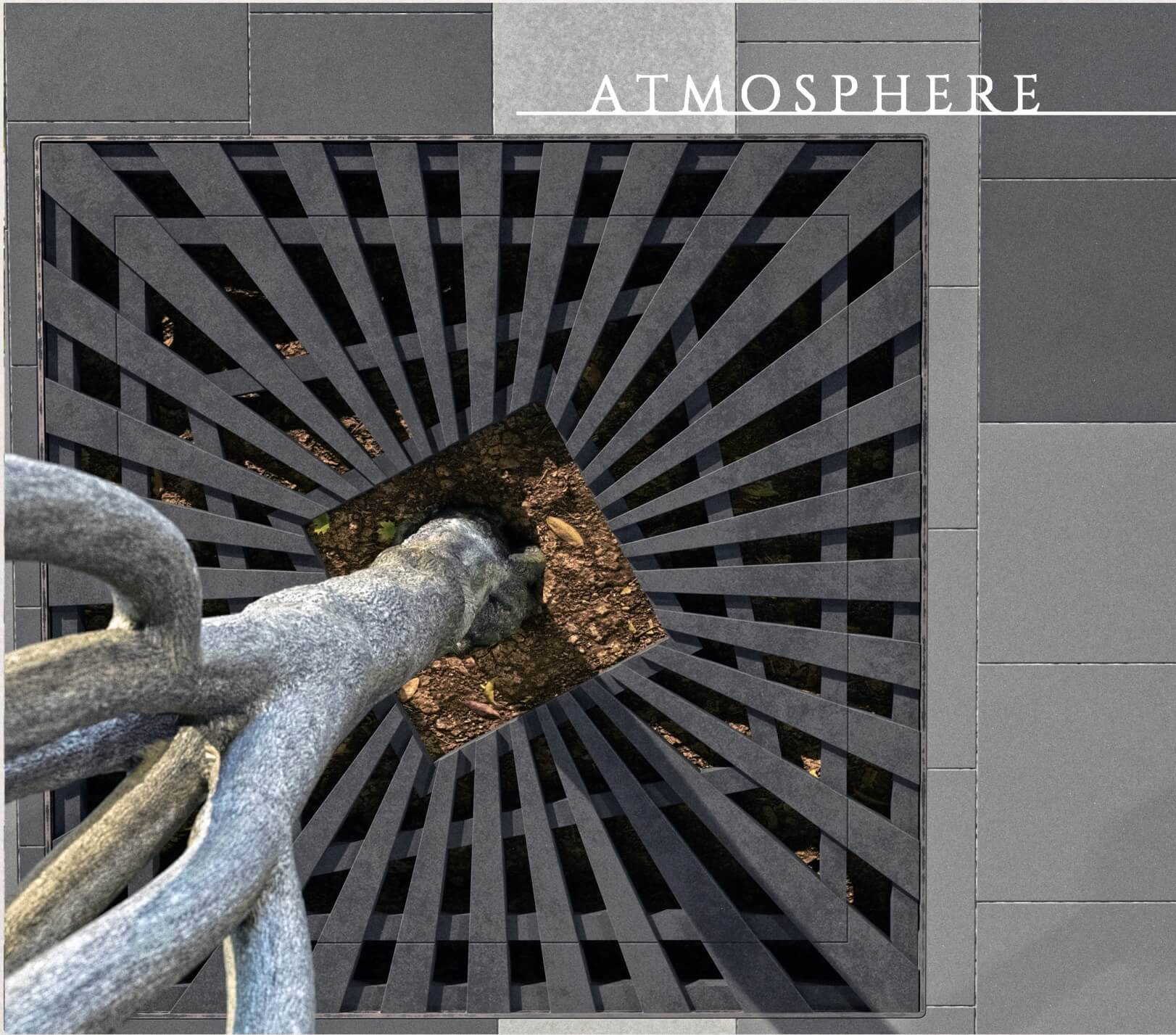 Приствольная решетка для дерева ZKING ATMOSPHERE 1.2х1.2м Черная в Волхове фото