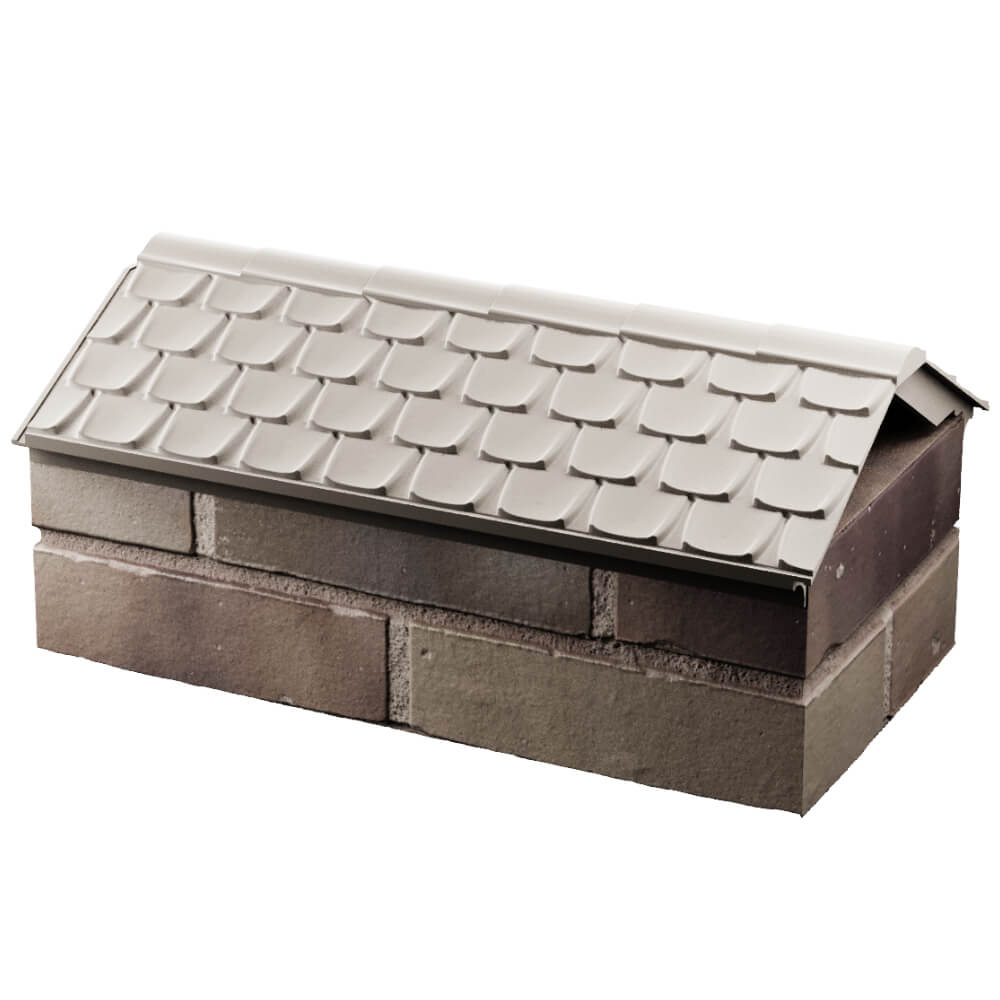 Парапет Zking Эльбрус Бежевый с посадкой на 1 кирпич (255мм) в Волхове фото