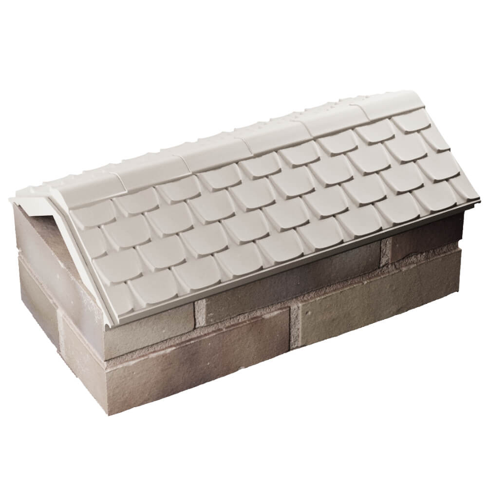 Парапет Zking Эльбрус Бежевый с посадкой на 1 кирпич (255мм) в Волхове фото