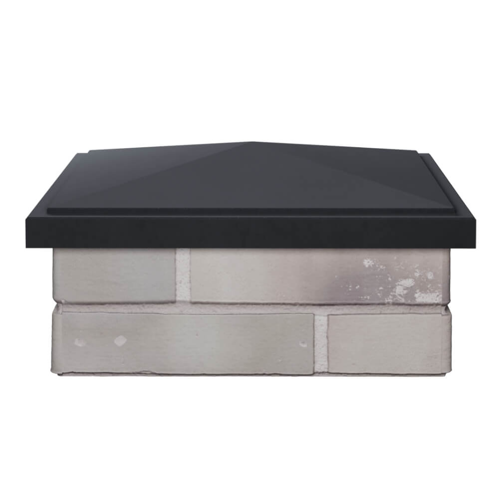 Колпак Zking БонаМоно Серый на столб 1.5х1.5 кирпича (385х385, 400х400мм) Волхов фото