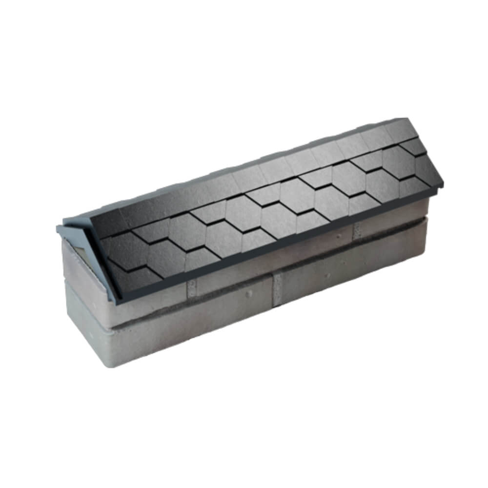 Парапет Zking Эверест Черный с посадкой на 0.5 кирпича (130мм) в Волхове фото