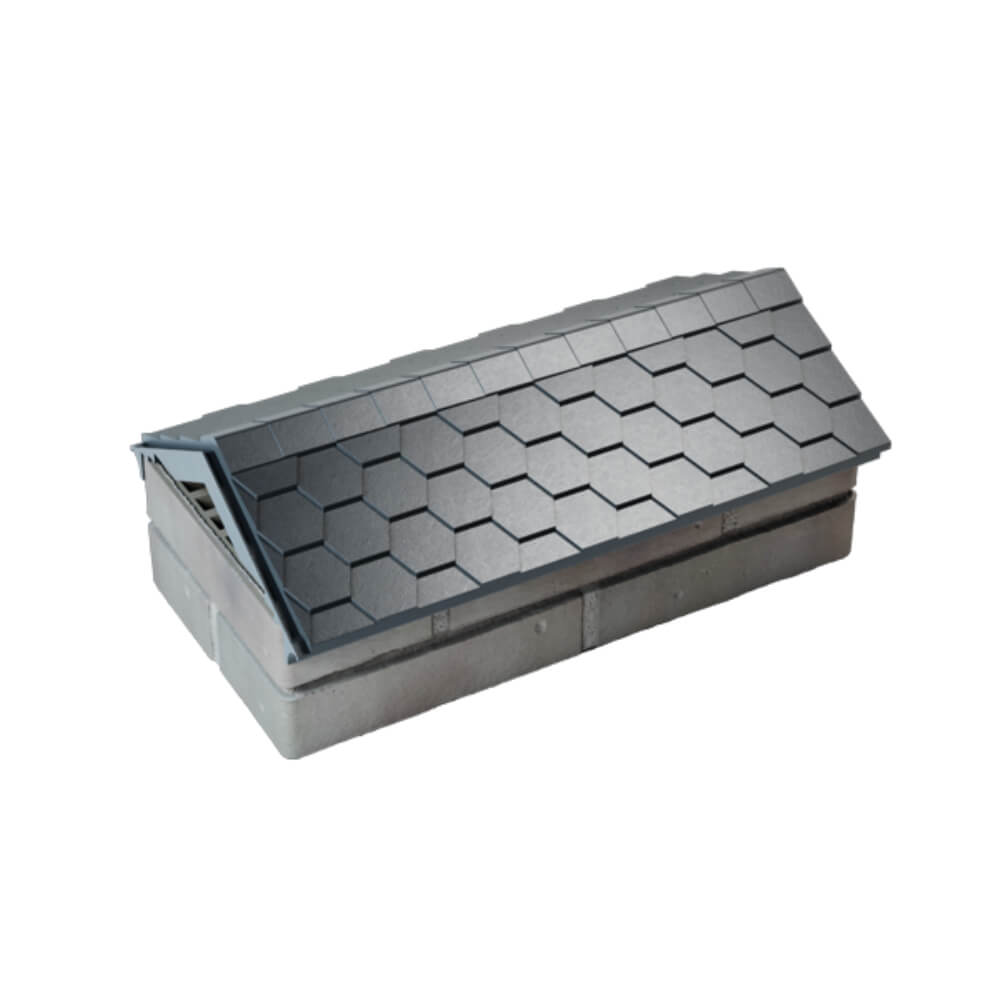 Парапет Zking Эверест Серый с посадкой на 1 кирпич (200/225/255мм) в Волхове фото