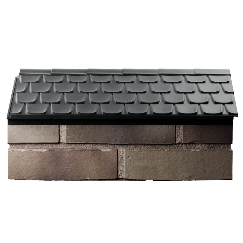 Парапет Zking Эльбрус Серый с посадкой на 1 кирпич (255мм) в Волхове фото