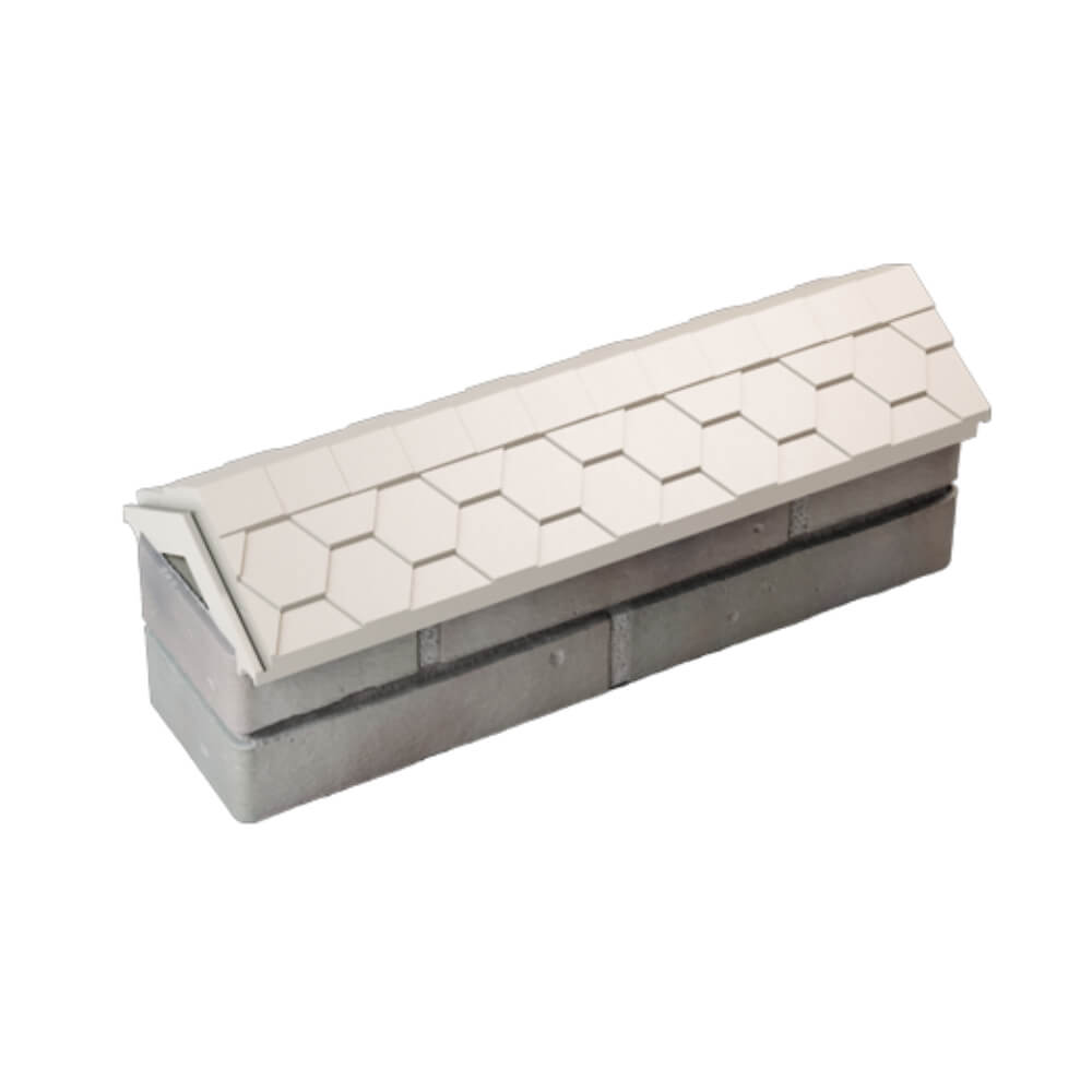 Парапет Zking Эверест Бежевый с посадкой на 0.5 кирпича (130мм) в Волхове фото