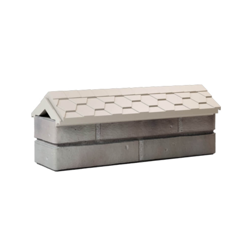 Парапет Zking Эверест Бежевый с посадкой на 0.5 кирпича (130мм) Волхов фото