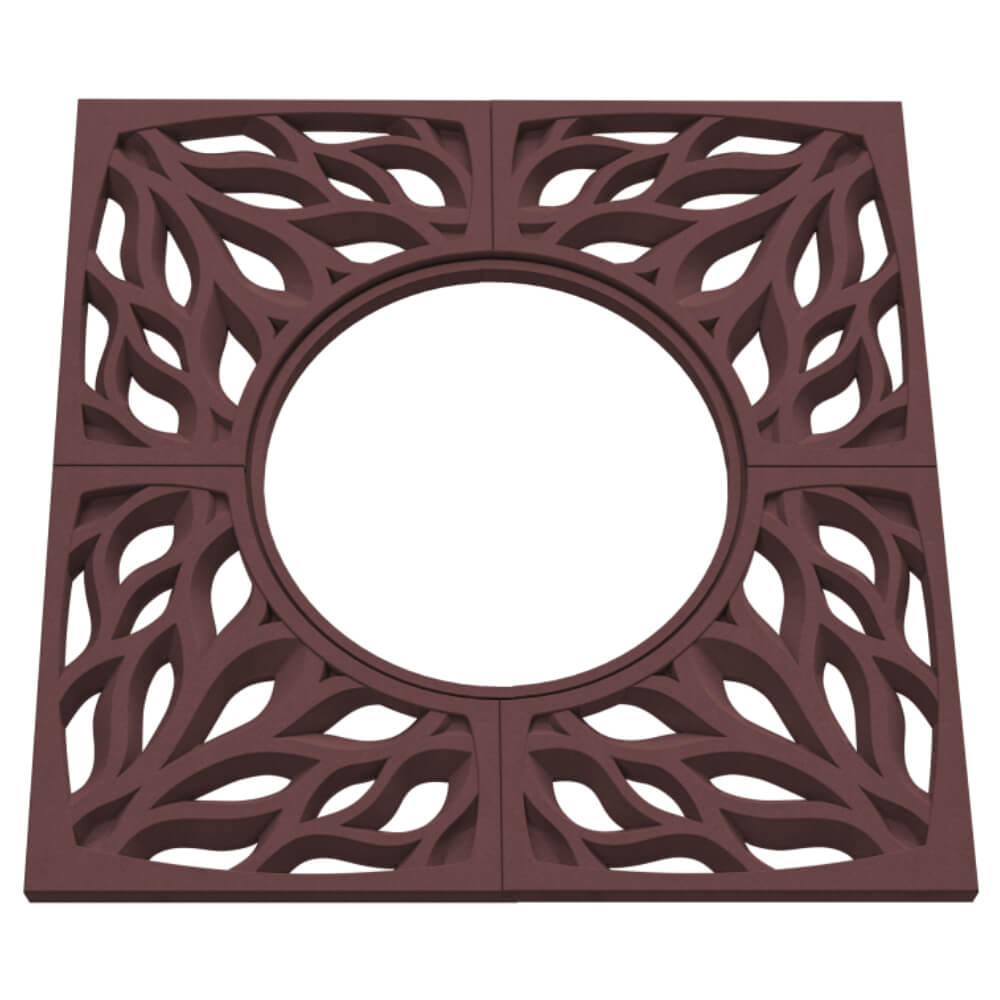 Приствольная решетка для дерева ZKING CRUST 1.2х1.2м Коричневая в Волхове фото