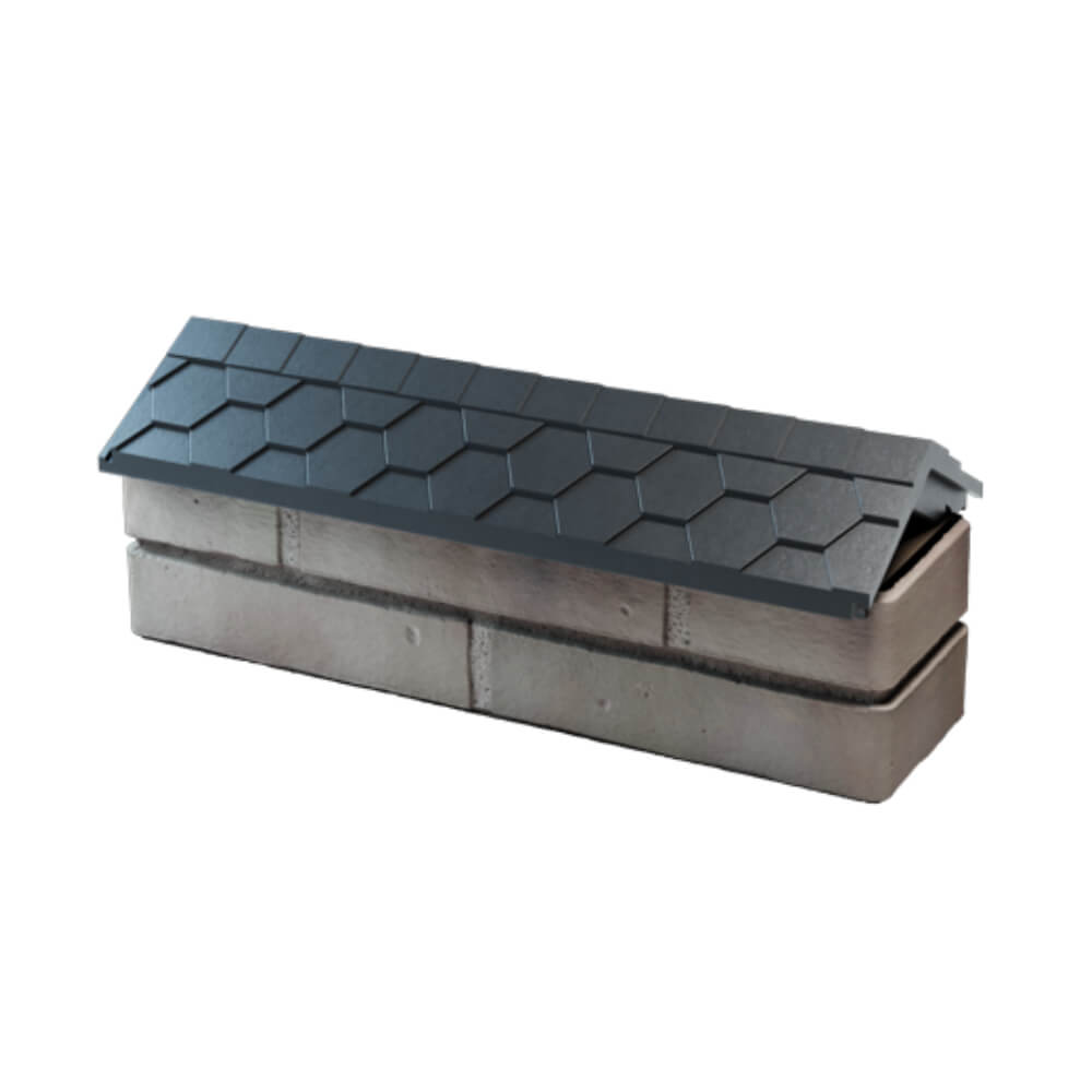 Парапет Zking Эверест Серый с посадкой на 0.5 кирпича (130мм) в Волхове фото