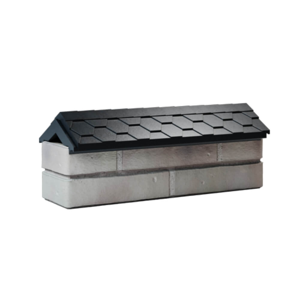 Парапет Zking Эверест Черный с посадкой на 0.5 кирпича (130мм) Волхов фото