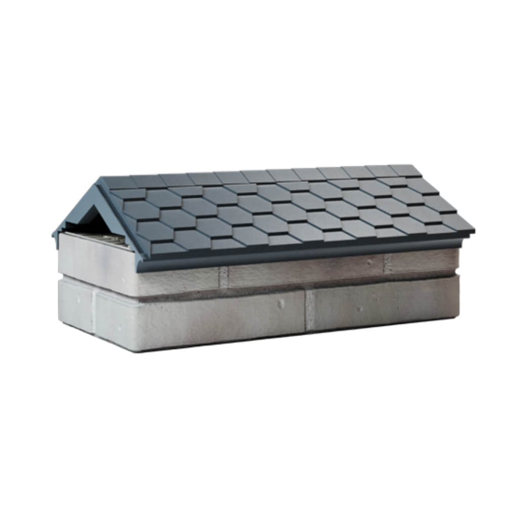 Парапет Zking Эверест Серый с посадкой на 1 кирпич (200/225/255мм) Волхов фото