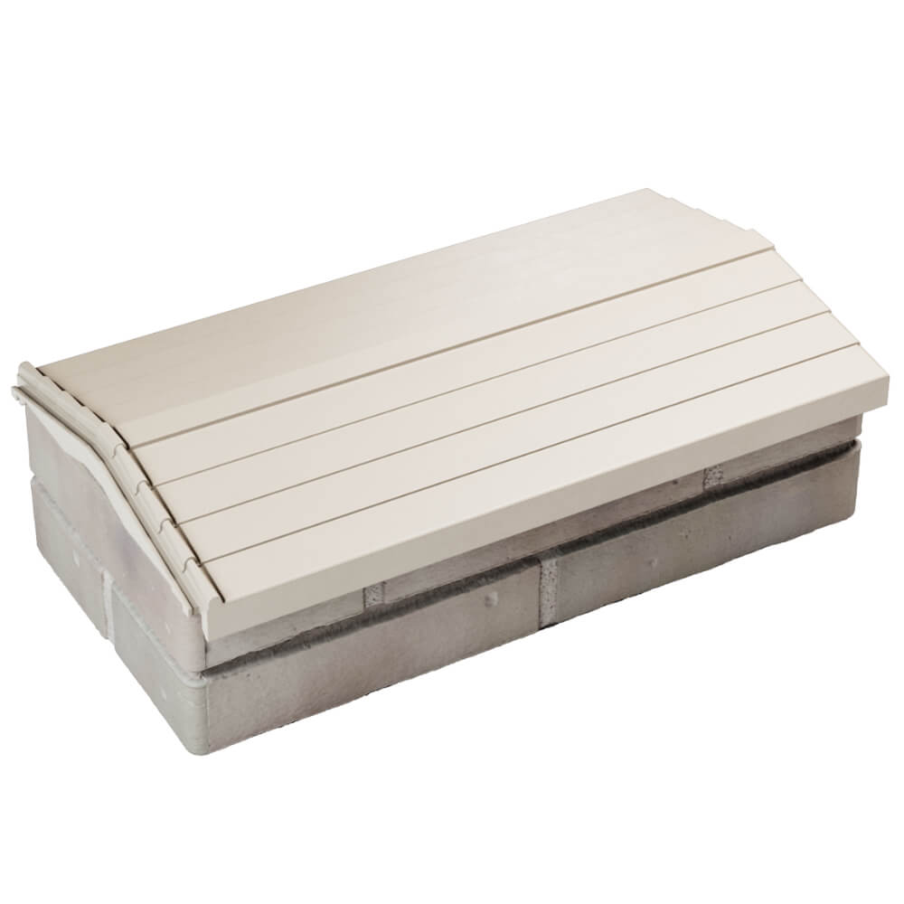 Парапет Zking Бона ХайТек Бежевый с посадкой на 1 кирпич (200/225/255мм) в Волхове фото