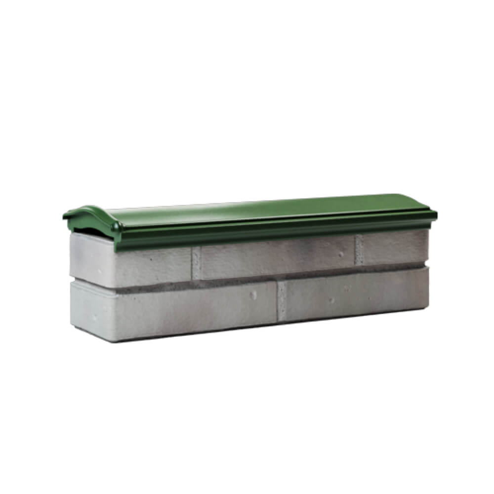 Парапет Zking Монблан Зеленый посадка на 0.5 кирпича (130мм) Волхов фото