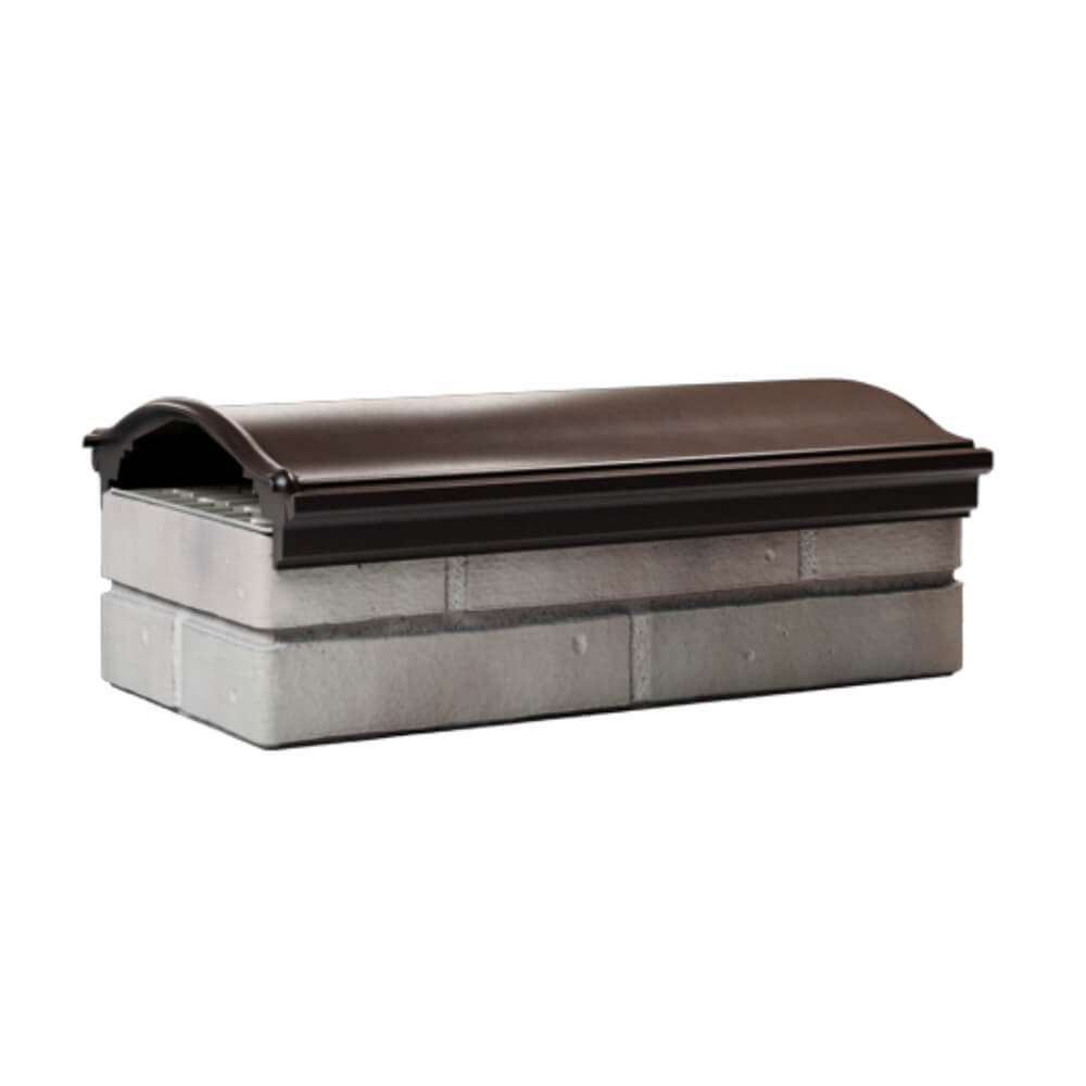 Парапет Zking Монблан Коричневый посадка на 1 кирпич (200/225/255мм) Волхов фото