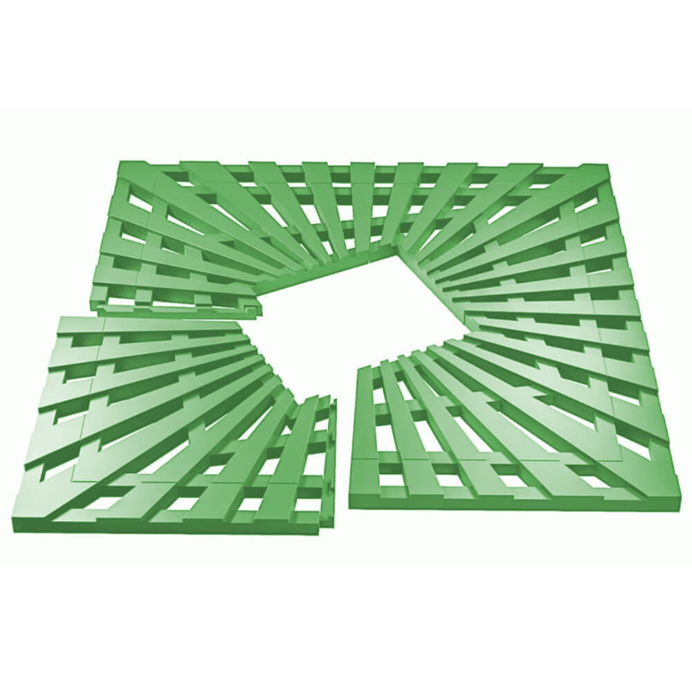 Приствольная решетка для дерева ZKING ATMOSPHERE 1.2х1.2м Зеленая в Волхове фото