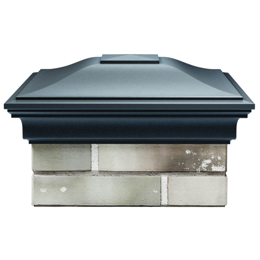 Колпак Zking Монблан Серый на столб 1.5х1.5 кирпича (385х385мм) Волхов фото