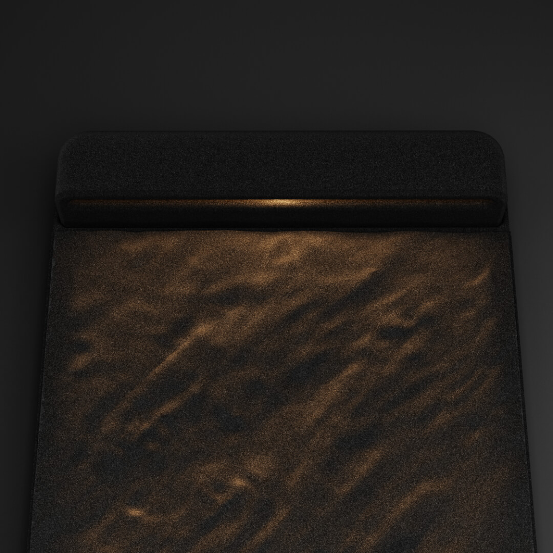 LED Светильник для шаговой плиты STONE Черный Сланец 330х75х98мм в Волхове фото