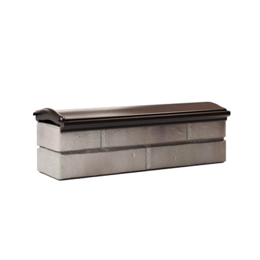 Парапет Zking Монблан Коричневый посадка на 0.5 кирпича (130мм) Волхов фото