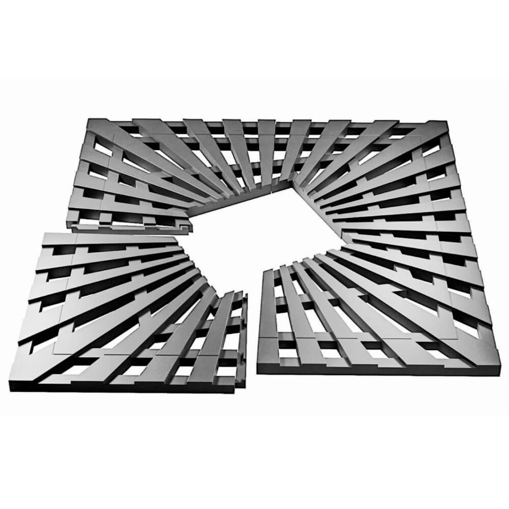 Приствольная решетка для дерева ZKING ATMOSPHERE 1.2х1.2м Серая в Волхове фото