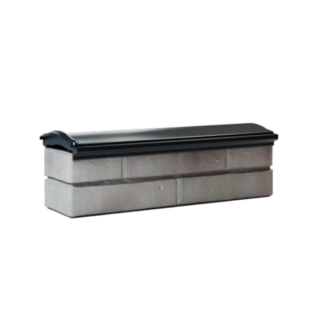 Парапет Zking Монблан Черный посадка на 0.5 кирпича (130мм) Волхов фото