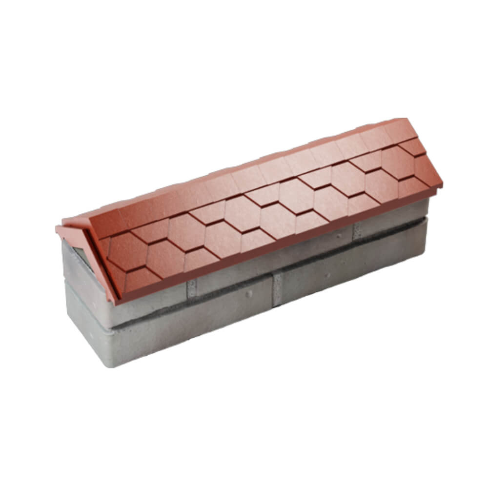 Парапет Zking Эверест Красный с посадкой на 0.5 кирпича (130мм) в Волхове фото