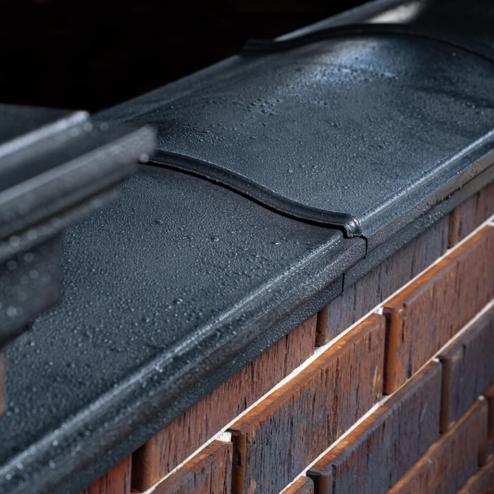 Парапет Zking Монблан Черный посадка на 0.5 кирпича (130мм) в Волхове фото