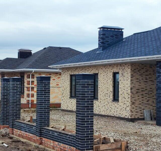 Колпак Zking Бона ХайТек Серый на столб 1.5х1.5 кирпича (385х385мм) в Волхове фото