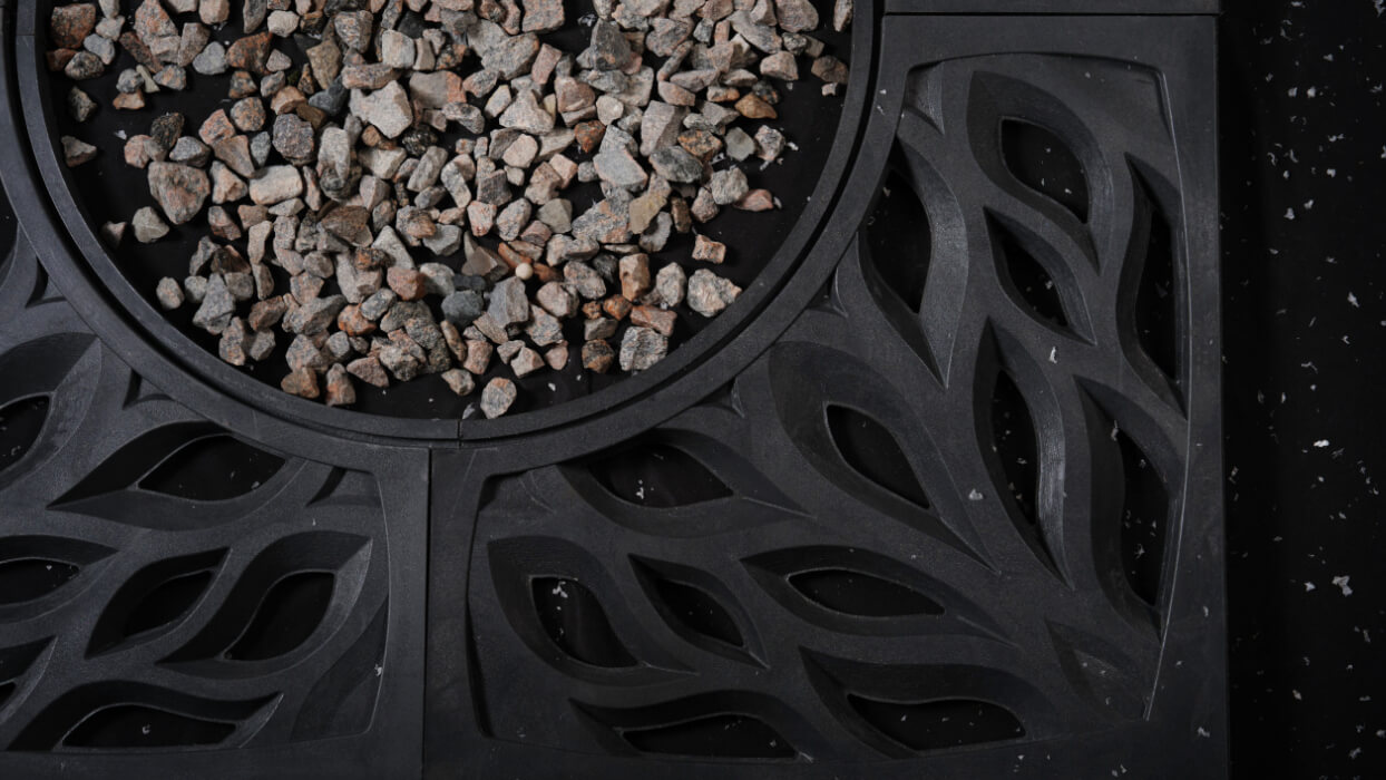 Приствольная решетка для дерева ZKING CRUST 1.2х1.2м Черная в Волхове фото